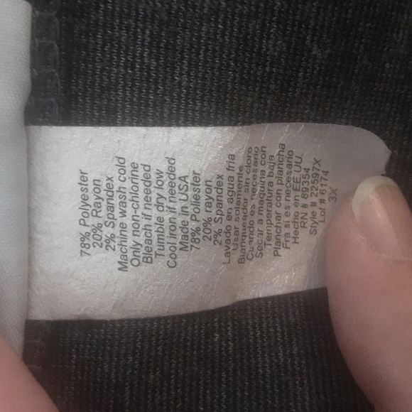 Kristen Nicole Plus Waterfall Rouched Cardigan Sz 3X - Picture 7 of 7